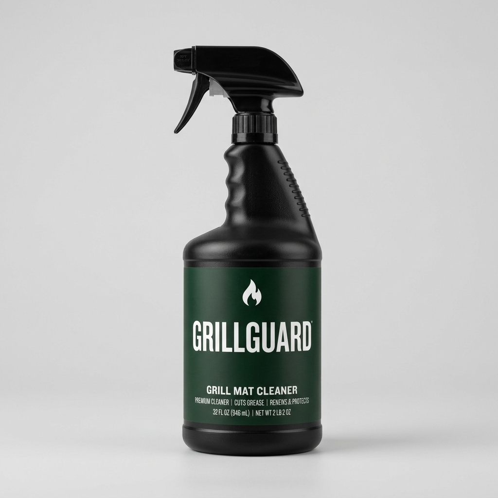 Grill Mat Cleaner Spray Solution
