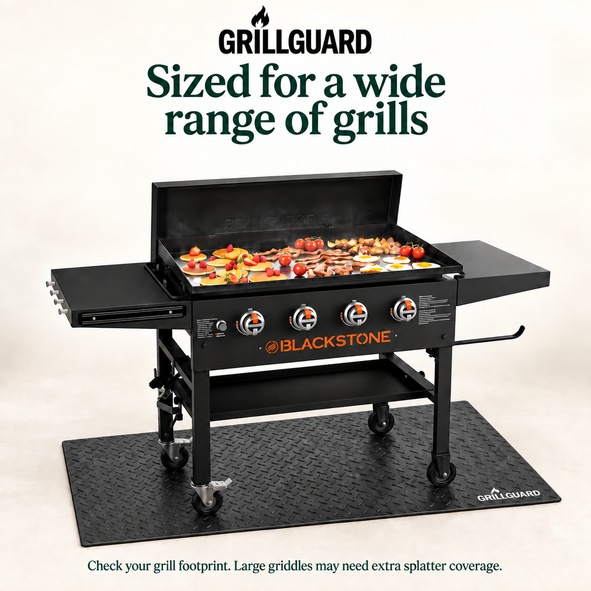 TriShield™ Grill Mat - Ultimate Patio & Deck Protection