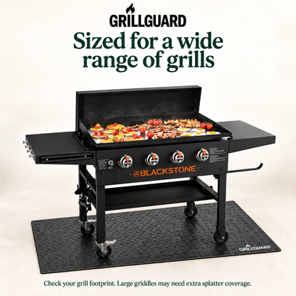 TriShield™ Grill Mat - Ultimate Patio & Deck Protection
