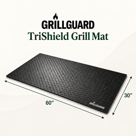 TriShield™ Grill Mat - Ultimate Patio & Deck Protection