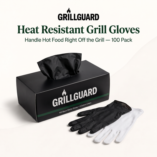 BBQ Nitrile Gloves - 100 PK